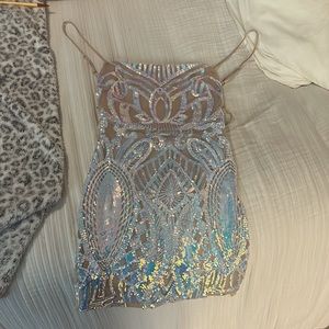 Lucy in the Sky Starstruck Strappy Dress